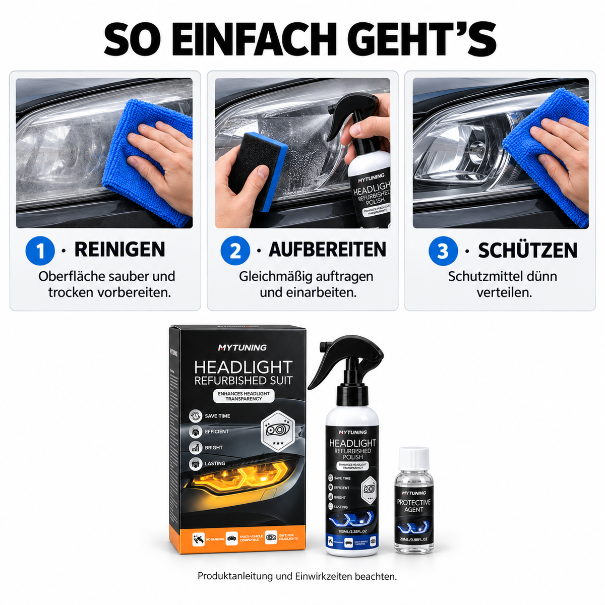 MYTUNING ClearLight Restore Kit