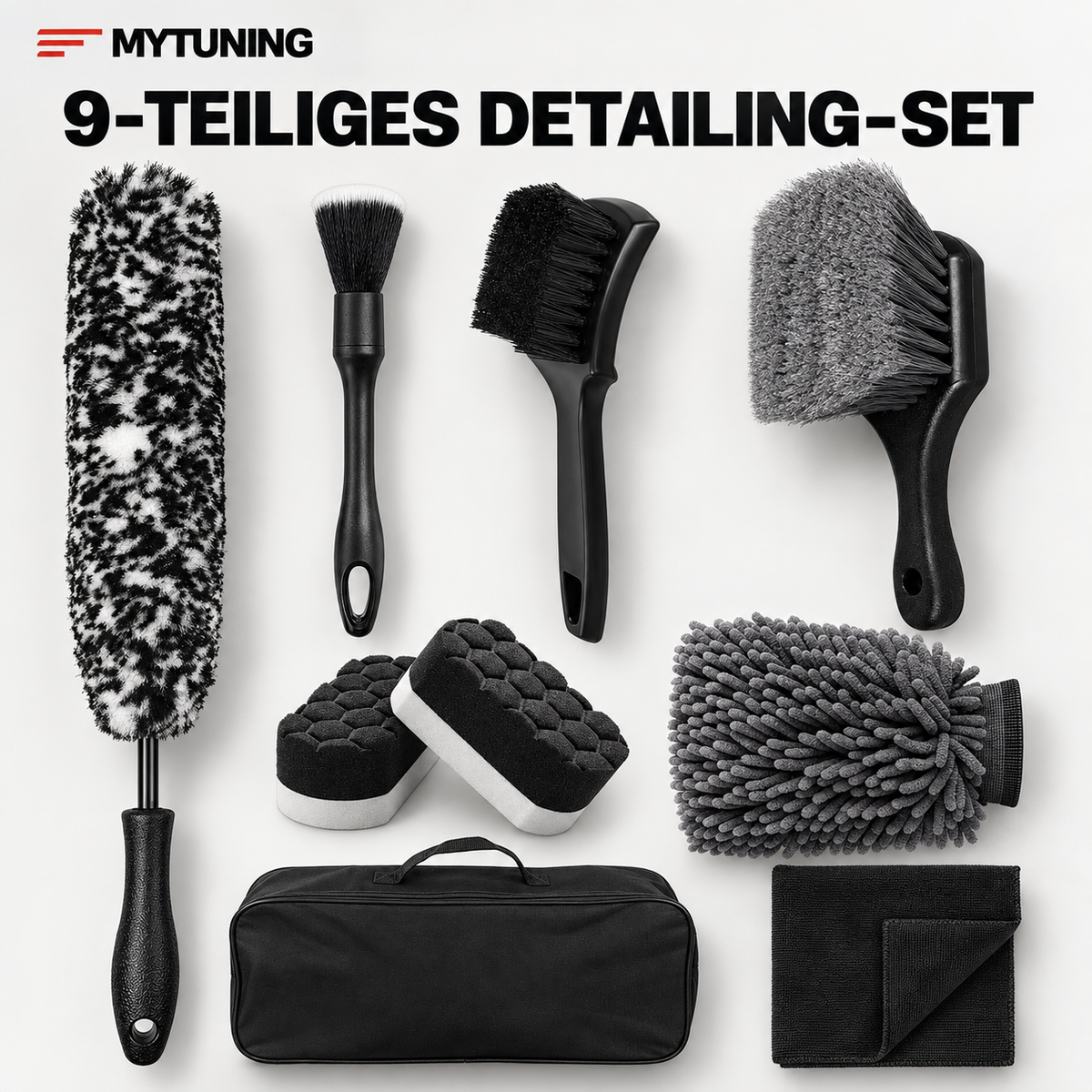 MYTUNING Felgenpflege-Set, 9-teilig