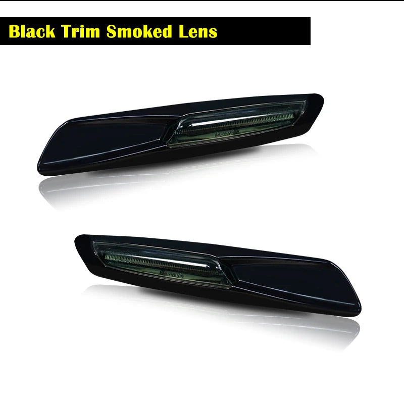 iJDM Amber LED Side Marker Lights For BMW 1 3 5 Series E81 E82 F30 E90 E91 E92 E93 E46 E60 E61,For BMW F10 Turn Signal Lights