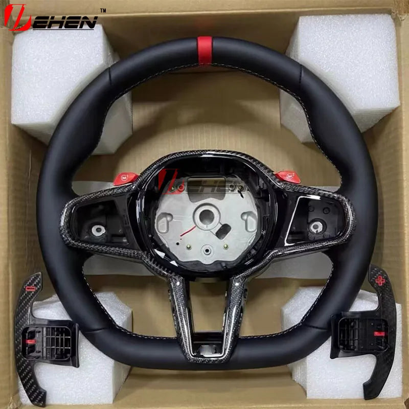 Carbon fiber Steering Wheel For 3 4 5 Series G01 G02 G05 G20 G80 G82 G22 G26 G30 G32 G87 F90 F95 Car Accessories