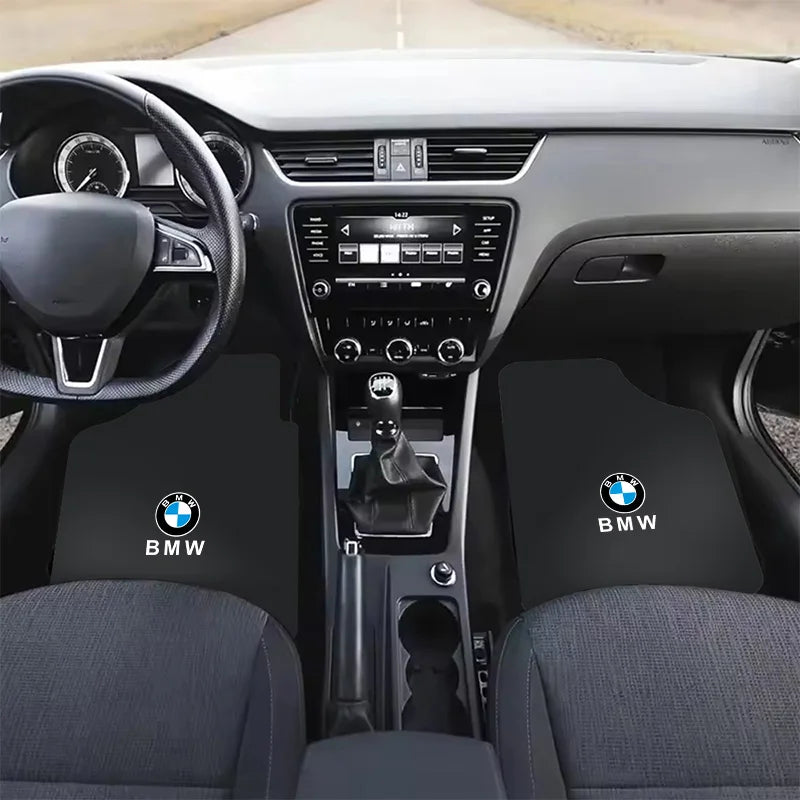 Car Floor Mat Non-slip Waterproof Front&Rear Protect Foot Pad For BMW 3 5 7 Series X1 X3 X4X5 F10 F15 F16 F20 F30 F18 F25 M3 M4
