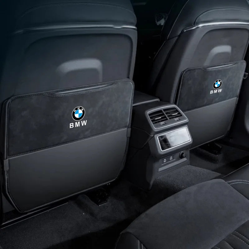 Car Seat Back Protector Mat Prevent Dirty Anti Kick Pad For BMW Performance F10 F20 F30 E90 E46 E60 X1 X5 X3 X7 Auto Accessories