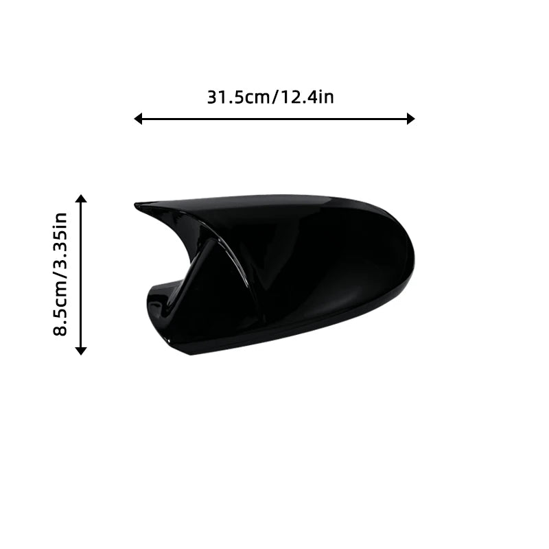 For Audi A6 C7 S6 RS6 2012-2018 Car Sticker Carbon Fiber Rearview Side Mirror Cover Wing Cap Exterior Door Rear View Case Trim 