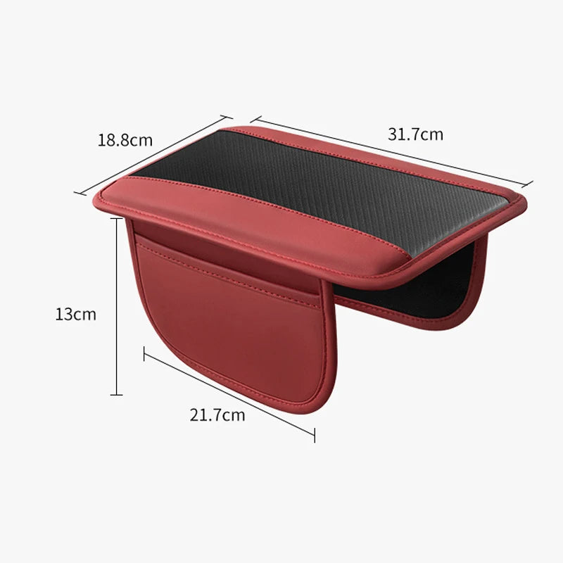 Car Armrest Mat PU Leather Car Logo Pad Armrest Storage Bag Elbow Support For BMW E90 E60 E46 E39 F30 F10 E87 X3 X4 X5 X1 M3 M5