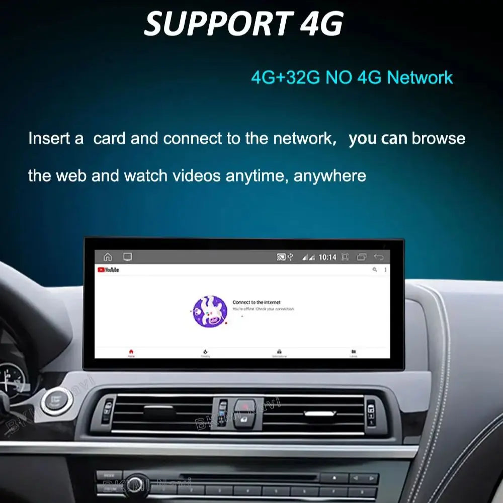 Wireless Carplay Car Radio for BMW 5 SERIES F10 F11 2011 - 2017 CIC NBT System Android 16  Multimedia Player GPS Navi DSP Stereo