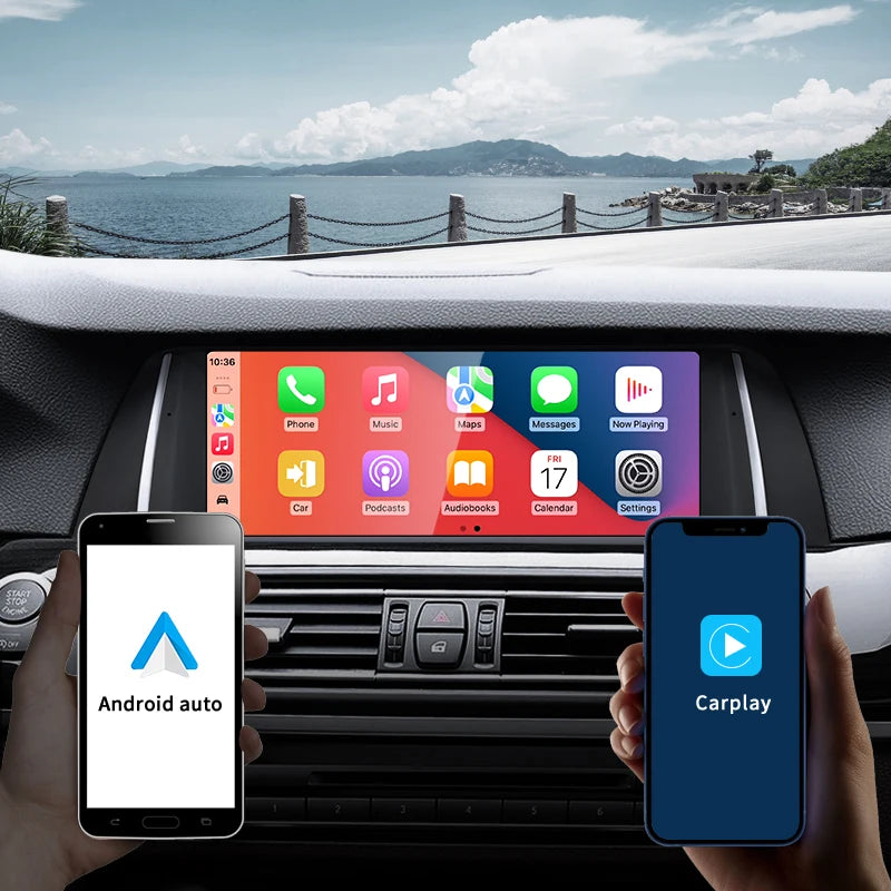 STWEI 2024 New ID6 ID7 ID8 UI 10.25inc Android System Wireless Carplay AUTO For BMW 5Series F10 F11 CIC NBT Car Players GPS NAVI