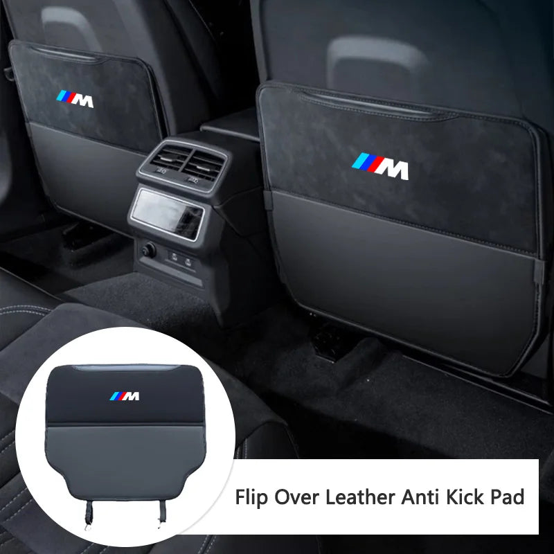 Car Seat Back Protector Mat Prevent Dirty Anti Kick Pad For BMW Performance F10 F20 F30 E90 E46 E60 X1 X5 X3 X7 Auto Accessories