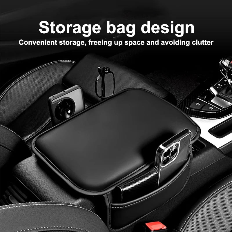 Car Armrest Box Mat Cushion Storage Bag For BMW E46 E90 E60 F30 F10 E39 E36 F20 G30 G20 E87 E92 E91 E3 Car Accessories