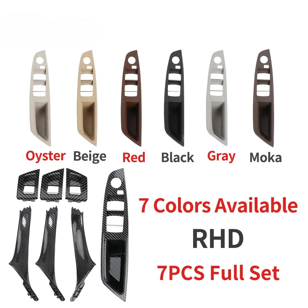 LHD RHD Upgraded New Interior Passenger Door Handle Inside Panel Trim For BMW 5 Series F10 F11 F18 520i 523i 525i 528i 535i