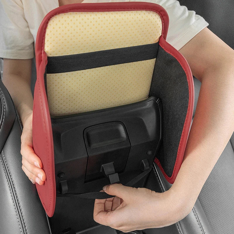 Car Armrest Mat PU Leather Car Logo Pad Armrest Storage Bag Elbow Support For BMW E90 E60 E46 E39 F30 F10 E87 X3 X4 X5 X1 M3 M5