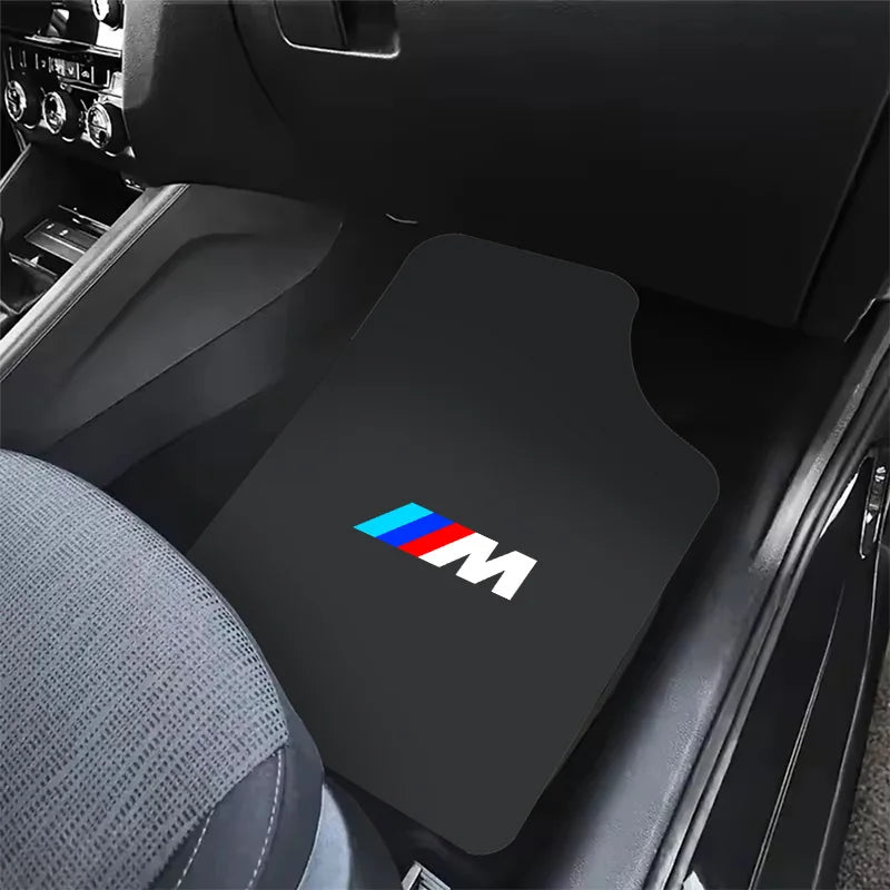 Car Floor Mat Non-slip Waterproof Front&Rear Protect Foot Pad For Bmw Performance M E46 E90 F20 E39 F10 X3 E83 E61Car Accessory