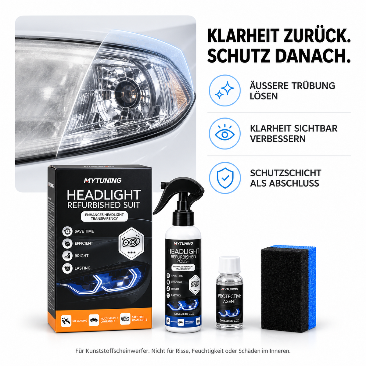MYTUNING ClearLight Restore Kit